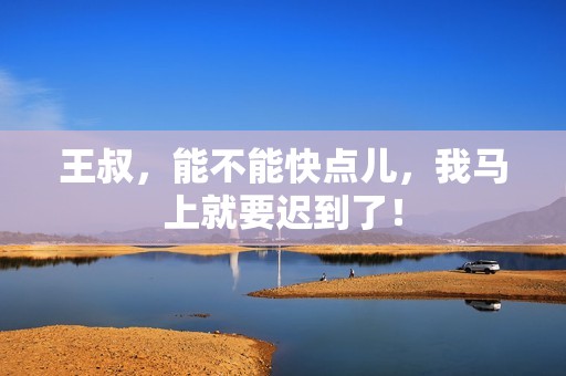 王叔，能不能快点儿，我马上就要迟到了！