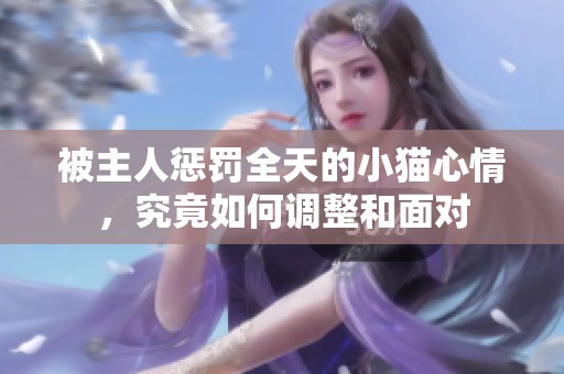 被主人惩罚全天的小猫心情，究竟如何调整和面对