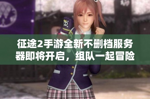 征途2手游全新不删档服务器即将开启，组队一起冒险吧！