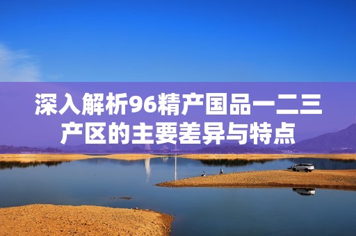 深入解析96精产国品一二三产区的主要差异与特点
