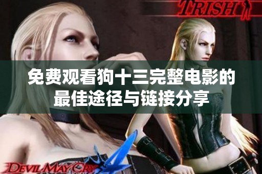 免费观看狗十三完整电影的最佳途径与链接分享