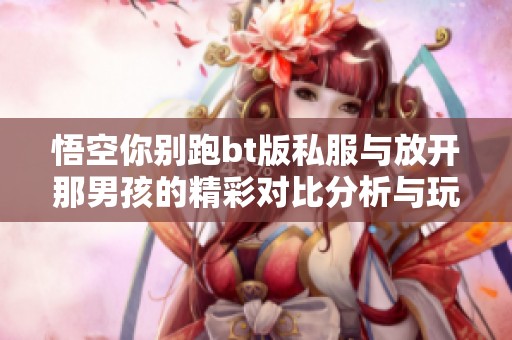 悟空你别跑bt版私服与放开那男孩的精彩对比分析与玩家体验分享