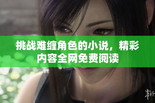 挑战难缠角色的小说，精彩内容全网免费阅读