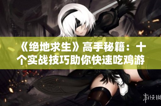 《绝地求生》高手秘籍：十个实战技巧助你快速吃鸡游戏胜利