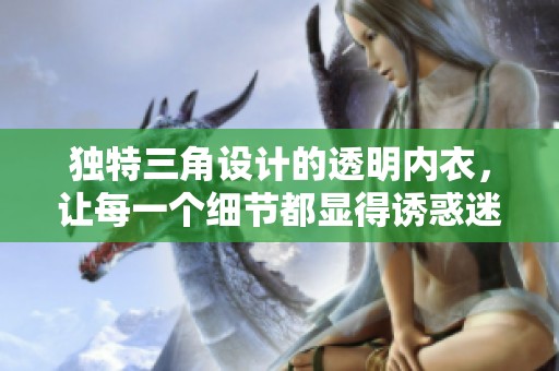 独特三角设计的透明内衣，让每一个细节都显得诱惑迷人