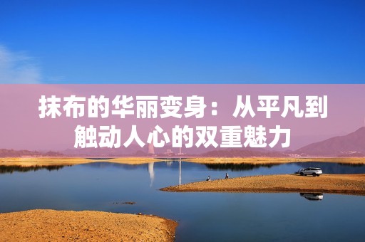 抹布的华丽变身：从平凡到触动人心的双重魅力