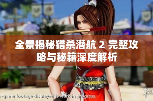 全景揭秘猎杀潜航 2 完整攻略与秘籍深度解析
