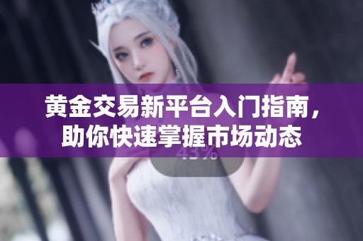 黄金交易新平台入门指南，助你快速掌握市场动态