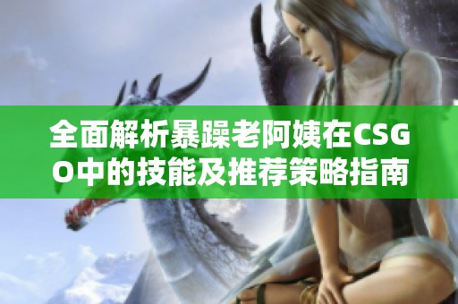 全面解析暴躁老阿姨在CSGO中的技能及推荐策略指南