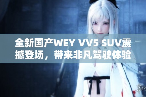 全新国产WEY VV5 SUV震撼登场，带来非凡驾驶体验