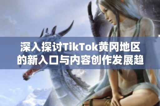 深入探讨TikTok黄冈地区的新入口与内容创作发展趋势