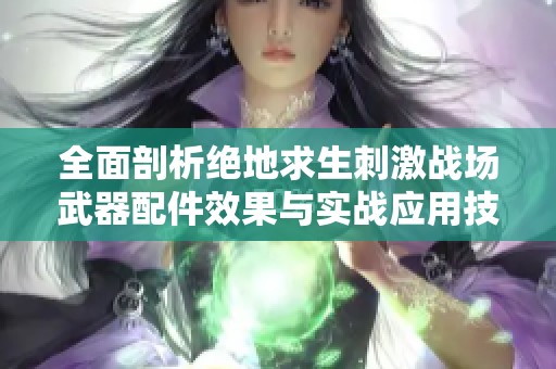 全面剖析绝地求生刺激战场武器配件效果与实战应用技巧