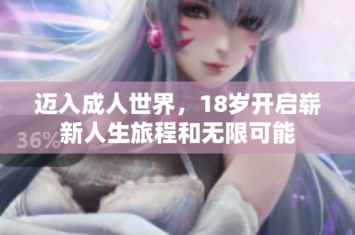 迈入成人世界，18岁开启崭新人生旅程和无限可能
